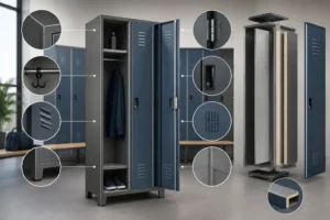 Structura unui vestiar metalic de calitate – Detaliile care chiar contează Structura unui vestiar metalic de calitate – Detaliile care chiar contează